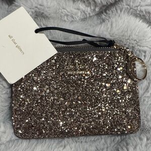 Kate Spade Glittering Gold Wristlet